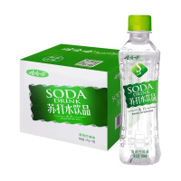 [娃哈哈官方]娃哈哈苏打水350ml*12瓶天然碱性无汽薄荷味哇哈哈