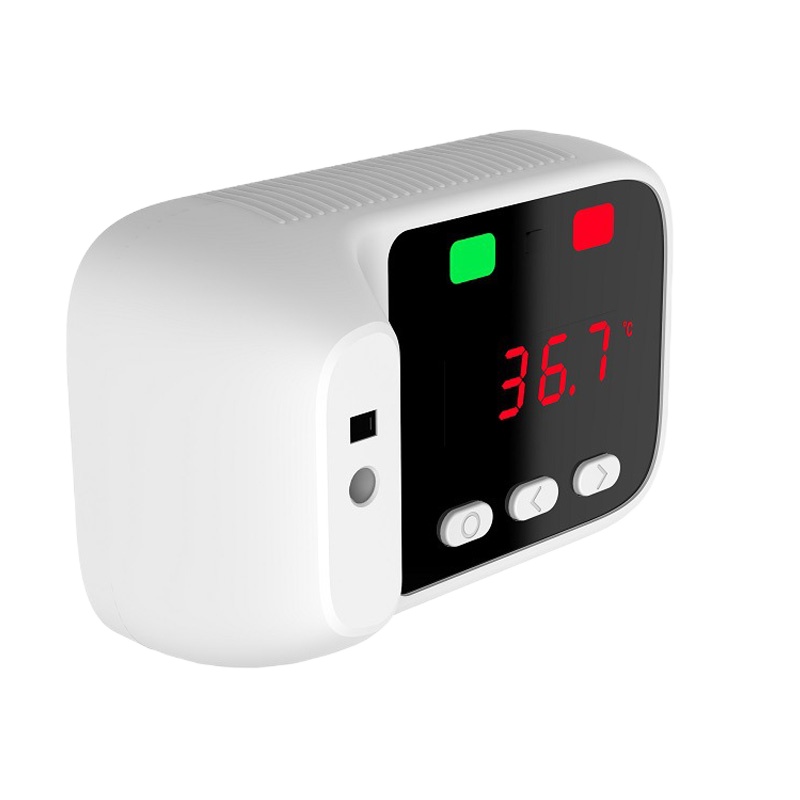 室外红外线测温仪高精度探热枪冬季零下低温门口全自动温度检测仪+支架