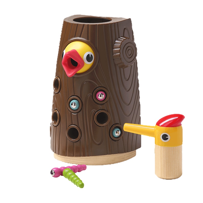 特宝儿(topbright)啄木鸟捉虫游戏 儿童玩具男孩女孩1-2-3岁早教益智玩具宝宝孩子抖音网红生日礼物120392