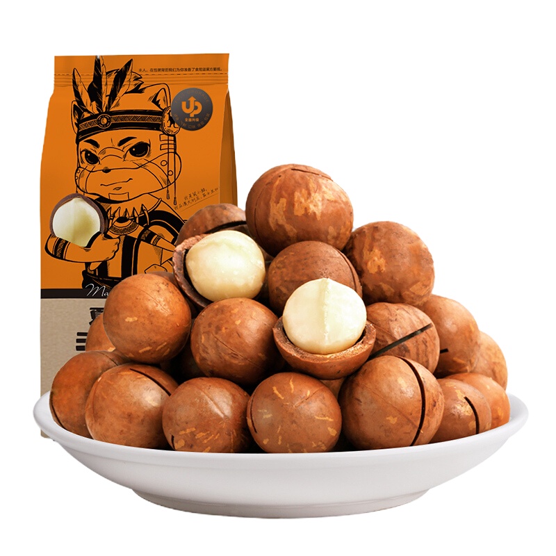 三只松鼠(threesquirrels) 夏威夷果160g 单包装