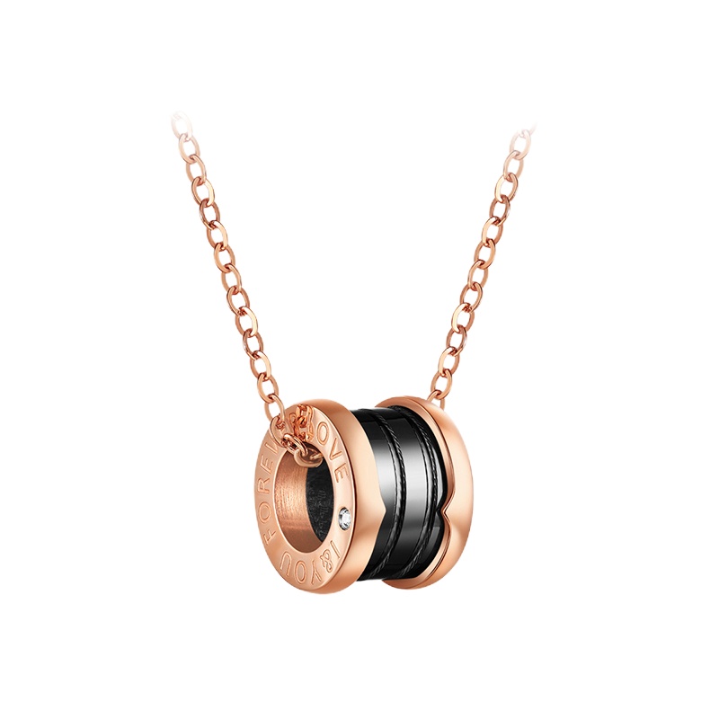 BF璀尚珠宝 转运珠项链 路路通陶瓷钻石女士套链BFD0067