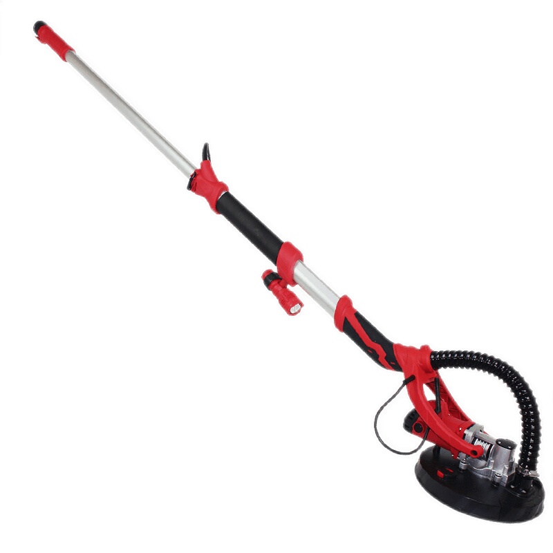 安捷顺轻型无尘墙面打磨机 腻子墙壁砂纸机 长杆磨墙机 折叠款+吸尘器送50张砂纸