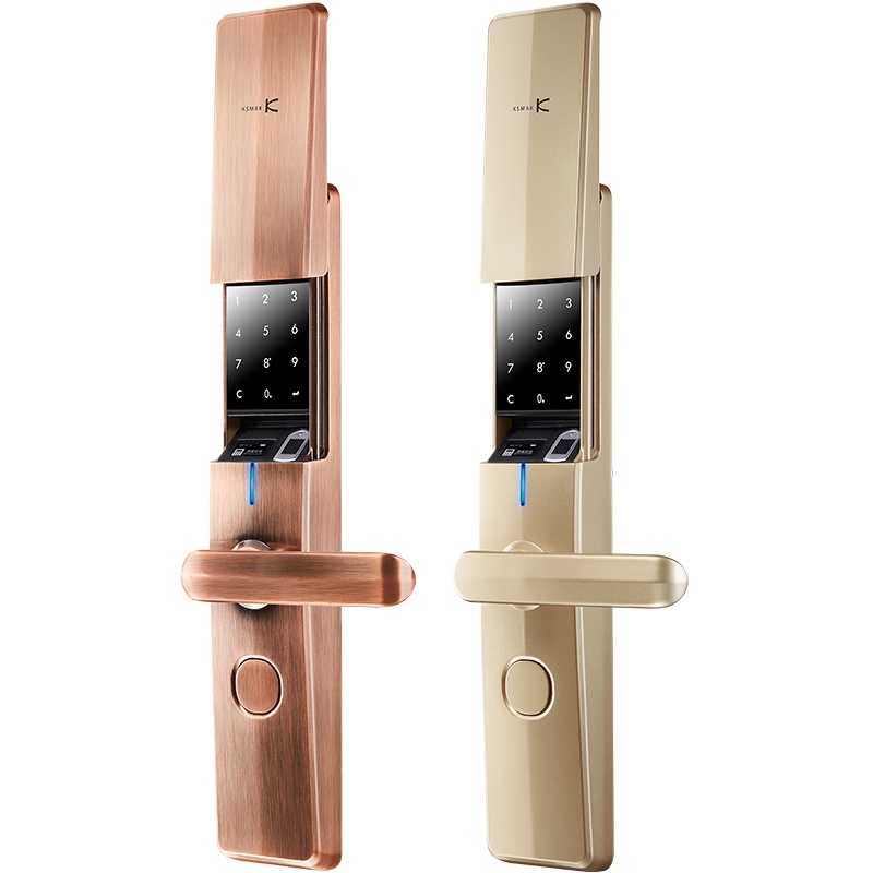 金指码指纹锁家用防盗门大门电子门锁密码锁智能锁C5