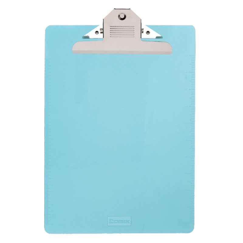 齐心 A745 便携式 书写蝴蝶夹 A4 颜色随机