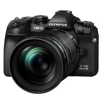 奥林巴斯(OLYMPUS)E-M1 Mark III(12-100mm PRO)套机 手持高像素拍摄 微单数码相机 黑色