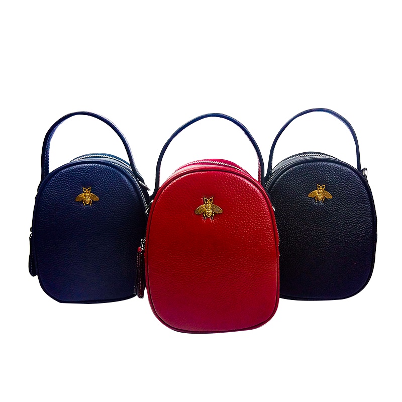 小包包2019秋冬新款百搭潮迷你网红时尚蜜蜂单肩斜挎包