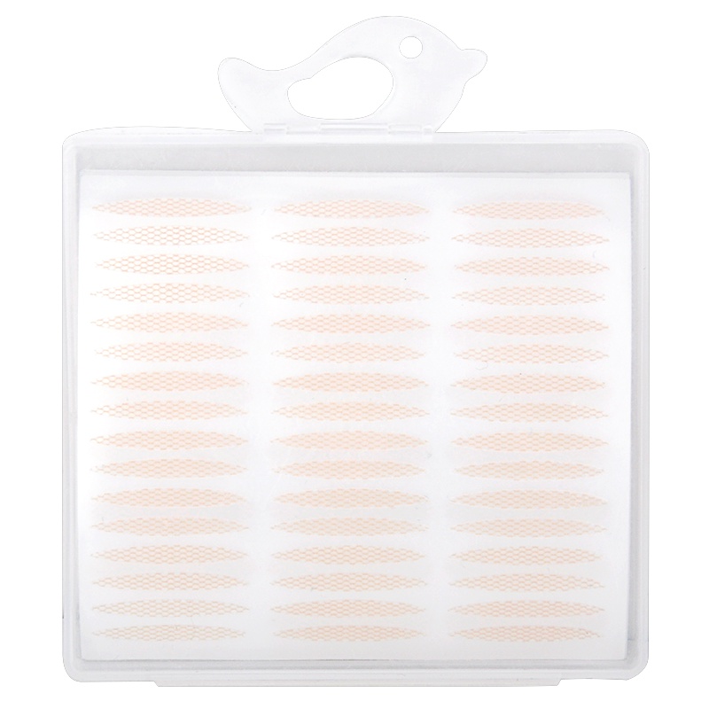 遇水即粘网纱蕾丝双眼皮贴网红隐形自然透气无痕定型霜双面仙女贴