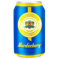 沃德古堡wurderburg 单一麦芽啤酒320mL*24听国产整箱装原浆清澈型