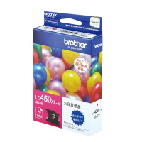 兄弟(brother)原装墨盒LC450XL-M约1200页 适用于5910、6710等 红色