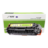 翰青CF382A硒鼓黄色适用于惠普 HP 312A 硒鼓适用hp M476dw M476nw彩色打印机粉盒硒鼓