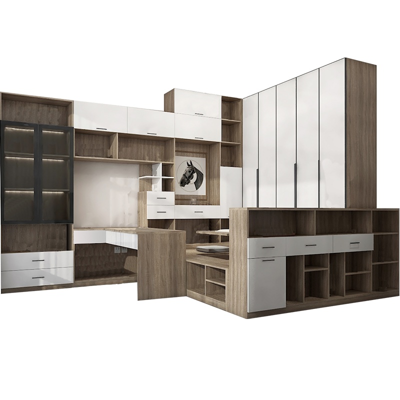 拉迷全屋定制榻榻米衣柜次卧客厅书房书柜书桌飘窗地台小房间改造榻榻米床定制 订金