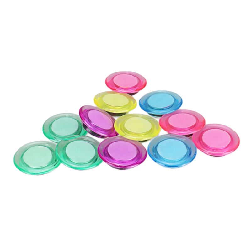 玻璃白板专用磁铁贴片强磁圆形磁珠磁扣强力磁钉大号磁粒磁贴磁吸100个