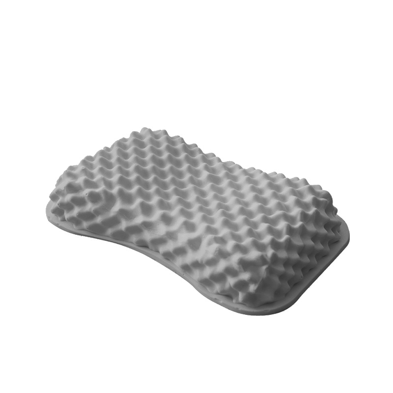 皇家梵卡（ROYAL VANKA）泰国进口竹炭乳胶枕 天然橡胶记忆枕芯 颗粒按摩蝴蝶型助睡眠护颈枕