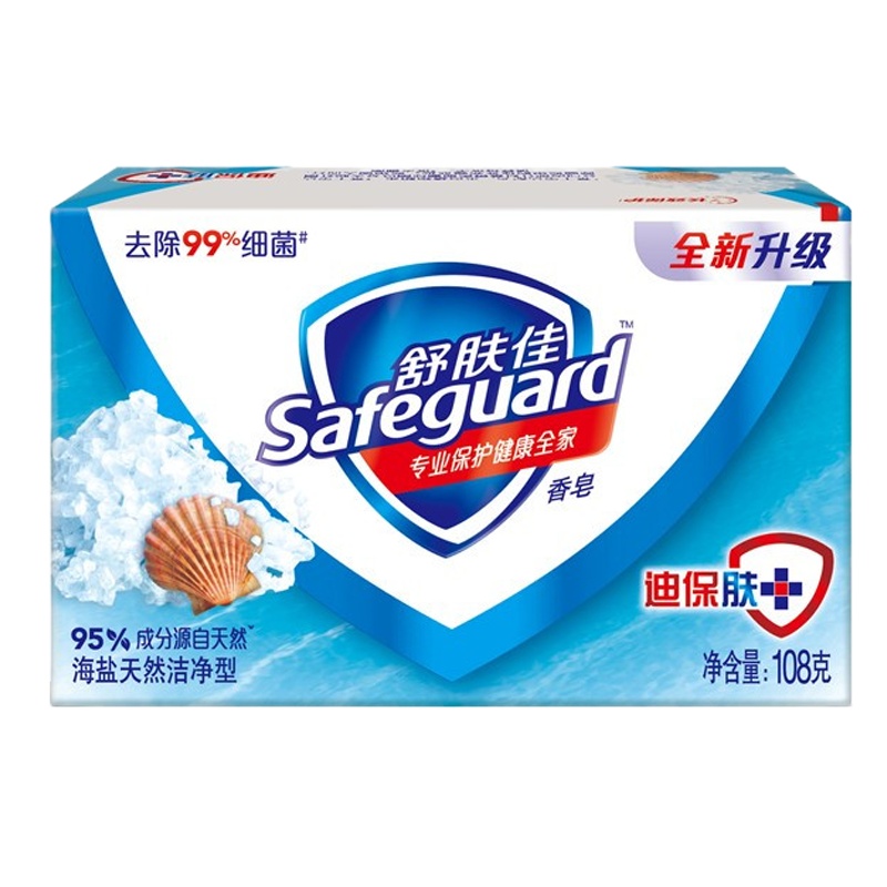 (DT)舒肤佳 海盐天然洁净 108g 香皂（计价单位：块）