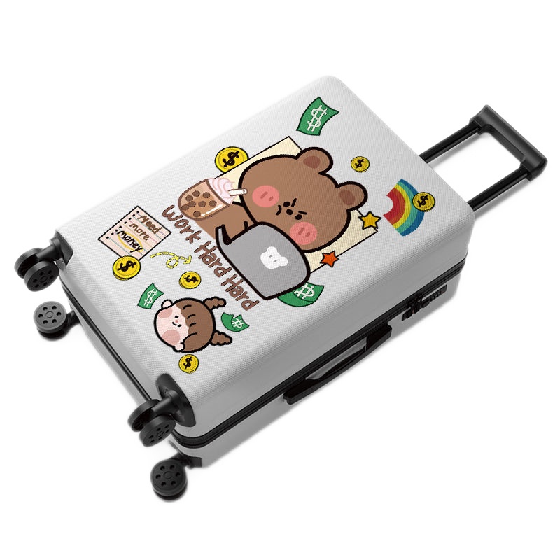 行李箱女韩版学生ins拉杆箱密码旅行箱包初高中高颜值大容量皮箱儿童 莎丞