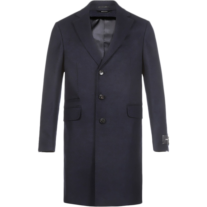Z ZEGNA 杰尼亚 男士 羊毛大衣外套 889727 4DG2G0