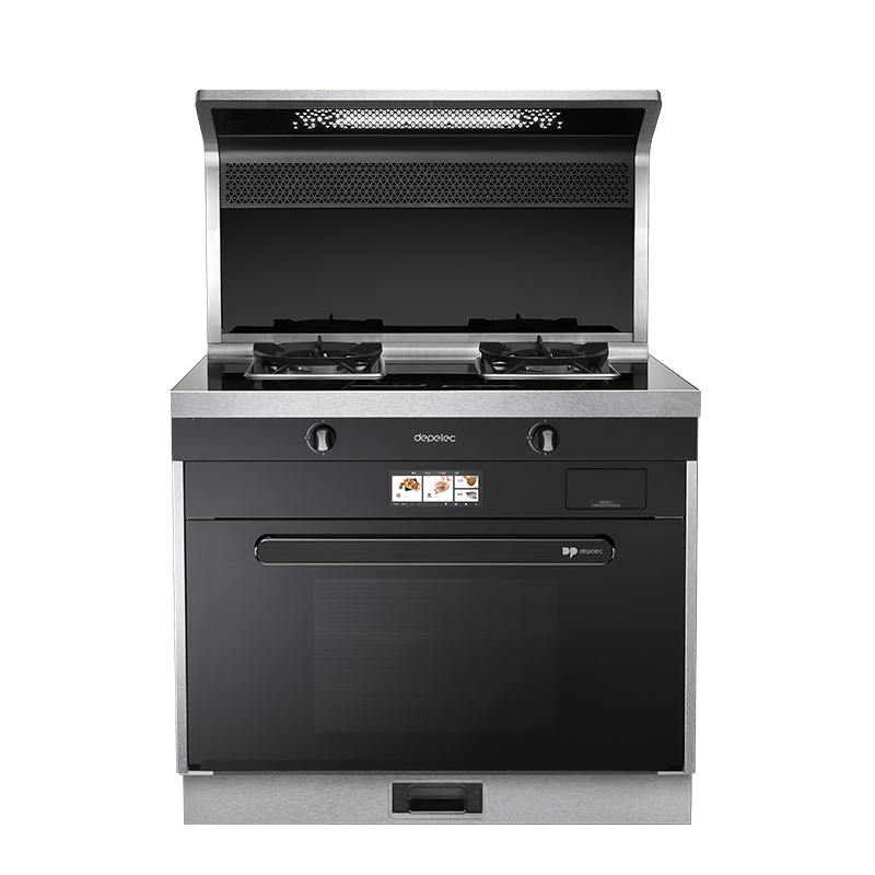Depelec A1 德普凯信集成灶蒸烤箱一体灶家用油烟机燃气灶环保灶