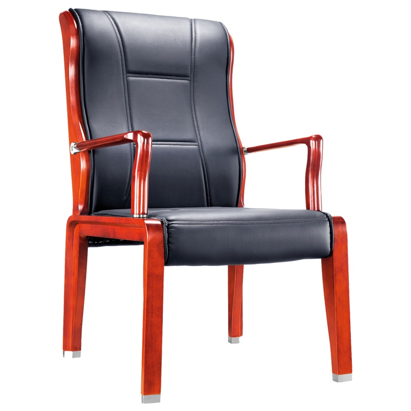 首指 217-1会客椅/会议椅/实木椅/四脚椅