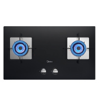 美的(Midea)燃气灶JZT-Q216B 钢化玻璃燃气灶 大火力一级能效灶具 台嵌两用燃气灶煤气灶(天然气)