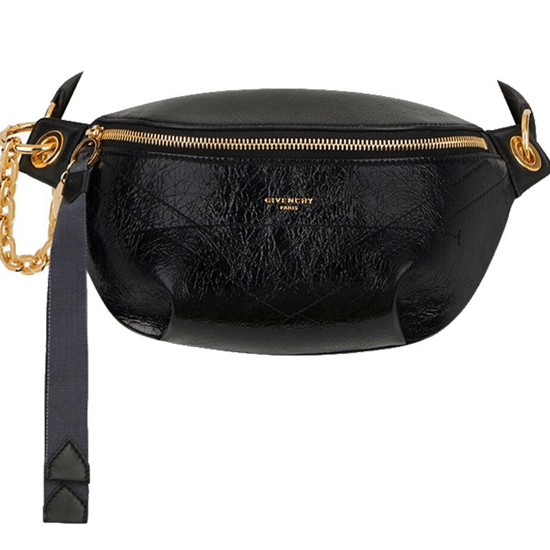 【预定】GIVENCHY/纪梵希 裂纹皮革ID腰包 BBU00FB0S5