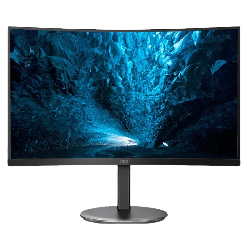 AOC C27V4H 27英寸曲面节能电脑显示器