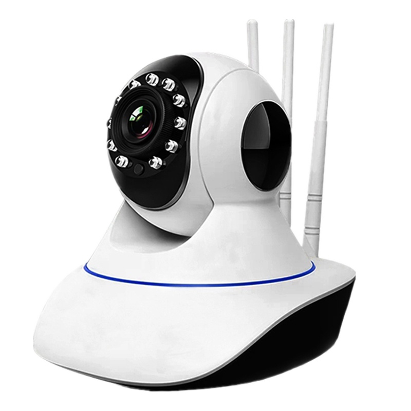 送32G内存卡 360度无线监控摄像头网络监控器家用手机远程wifi高清夜视摄像头