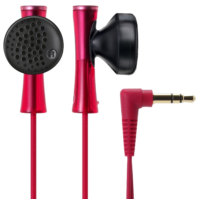 铁三角(Audio-technica) ATH-J100 RD 精巧细小耳塞式耳机 时尚多彩 红色