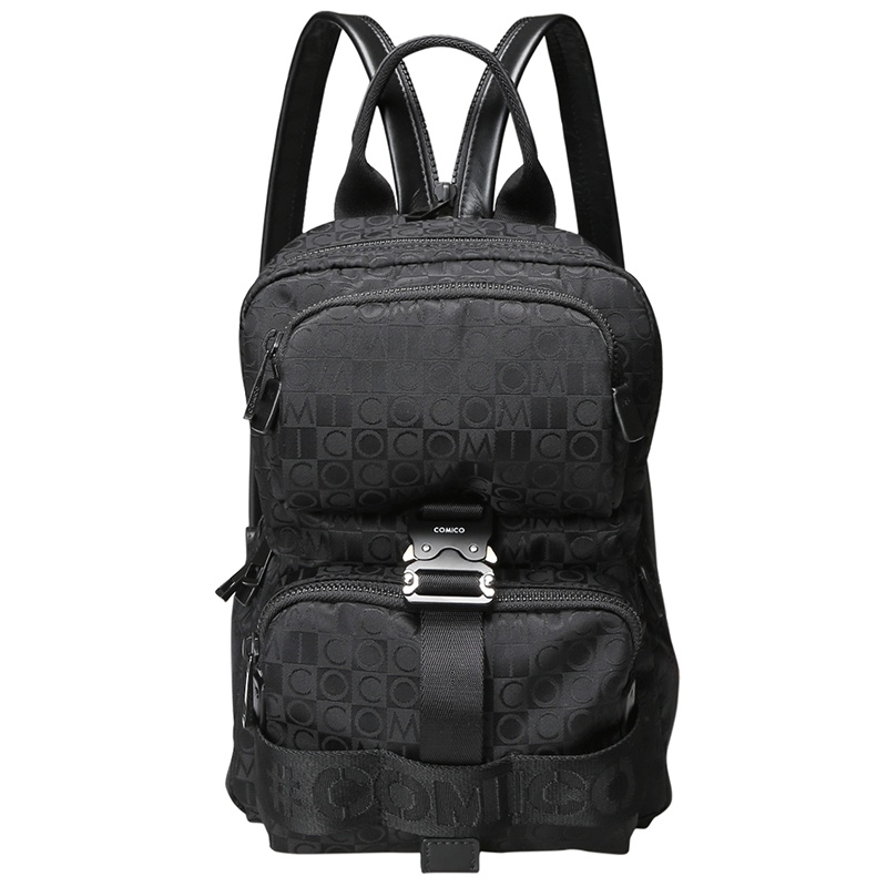 COMICO高美高女款经典提花双肩包背包女包C8290