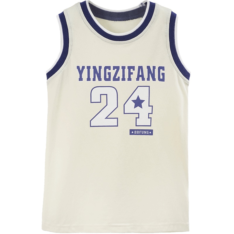 婴姿坊夏装女童无袖运动背心连衣裙儿童休闲裙子时尚宝宝