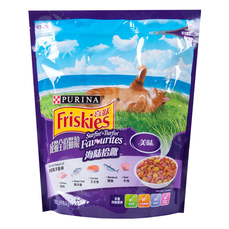 喜跃成猫全价猫粮肉和海洋鱼味1.3kg