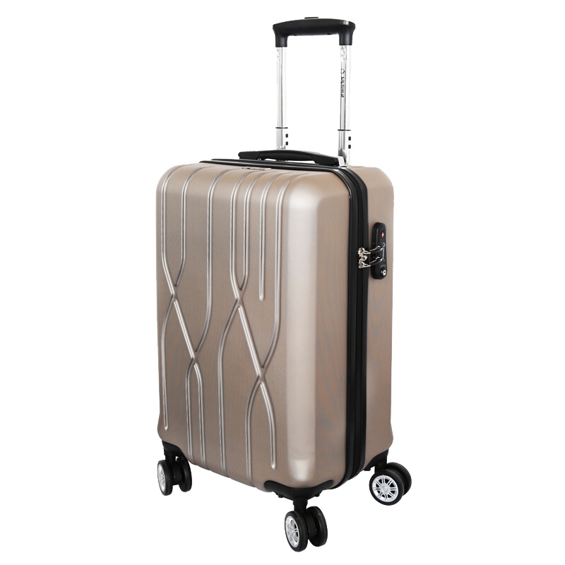 外交官拉杆箱 HM-6082 型号 香槟金 20寸