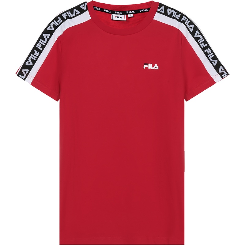 FILA 斐乐 男士 棉质圆领短袖T恤 687700