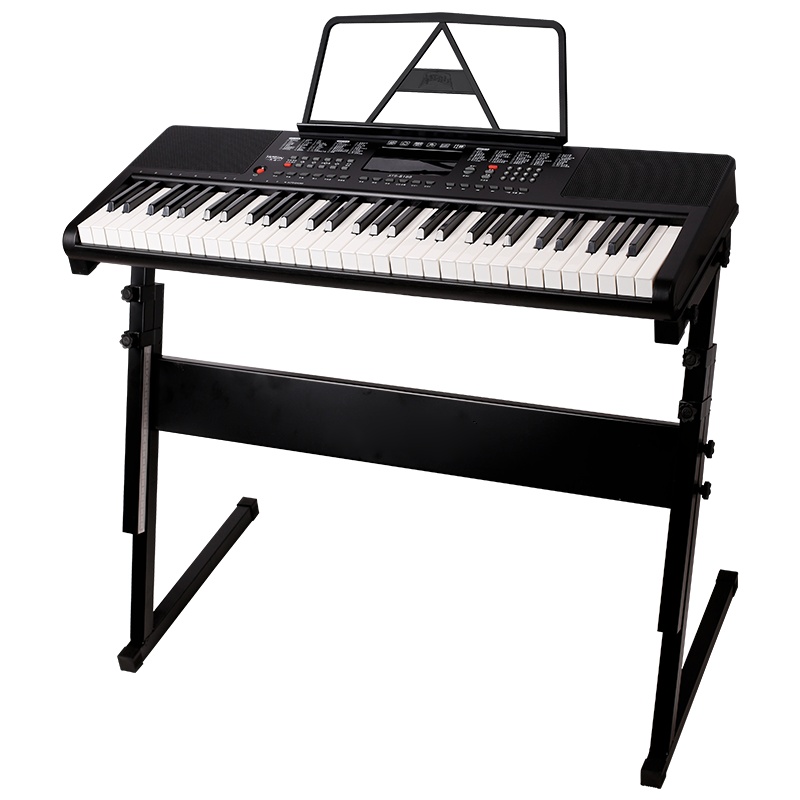 莫森(MOSEN)XTS-365 61键多功能电子琴 智能跟弹初学者成年儿童入门钢琴键 专业进阶教学版+支架+琴包+大礼