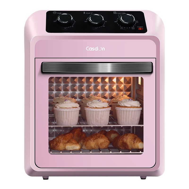 CASDON/凯度 M1电烤箱家用小型空气炸锅烘焙多功能全自动台式微波一体机