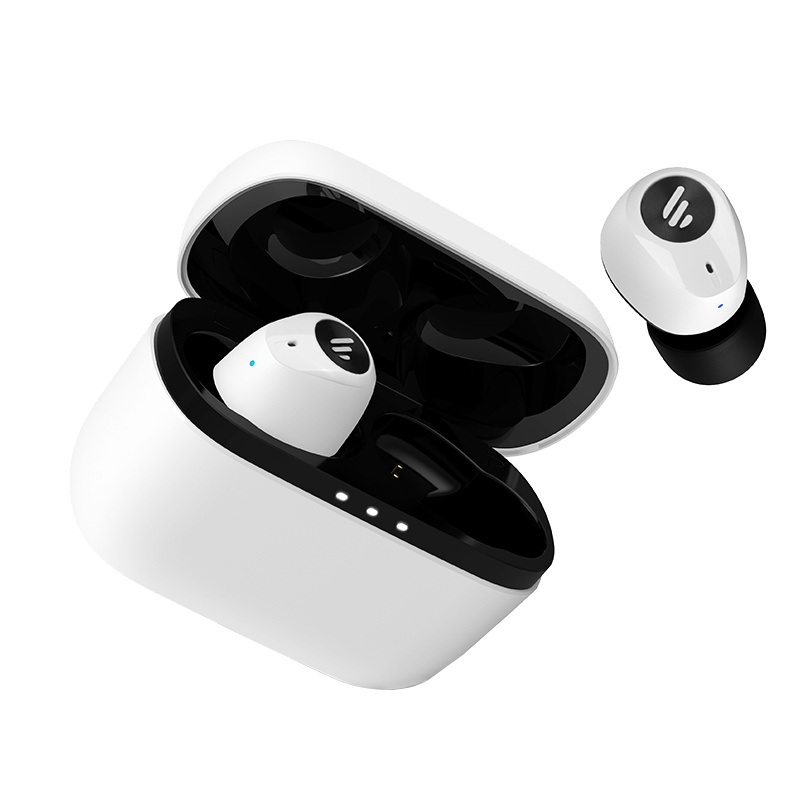 EDIFIER/漫步者 W2无线蓝牙耳机双耳单耳迷你隐形跑步运动防水 白