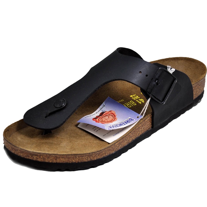 德国制造原装正品Birkenstock软木鞋床男女中性人字拖Ramses粗带