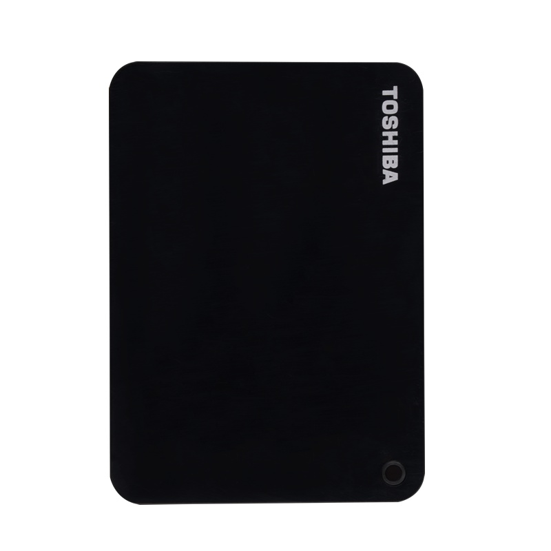 东芝(TOSHIBA) 2TB USB3.0 移动硬盘 V9系列 2.5英寸 兼容Mac 轻薄便携 密码保护黑色
