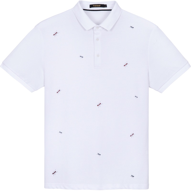 千纸鹤男装短袖POLO衫男2020夏季新款简约气质翻领T恤衫上衣25297