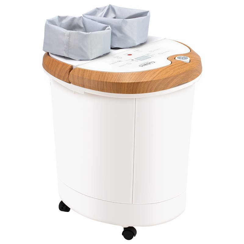 德国凯伦诗(CLORIS)足浴盆全自动加热电动按摩泡脚桶 家用深桶洗脚盆恒温足浴器F620 熏蒸款