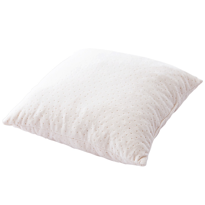 北极绒(Bejirog)泰国天然乳胶靠枕碎乳胶填充沙发靠垫办公室午睡枕抱枕汽车靠背枕头枕芯小号