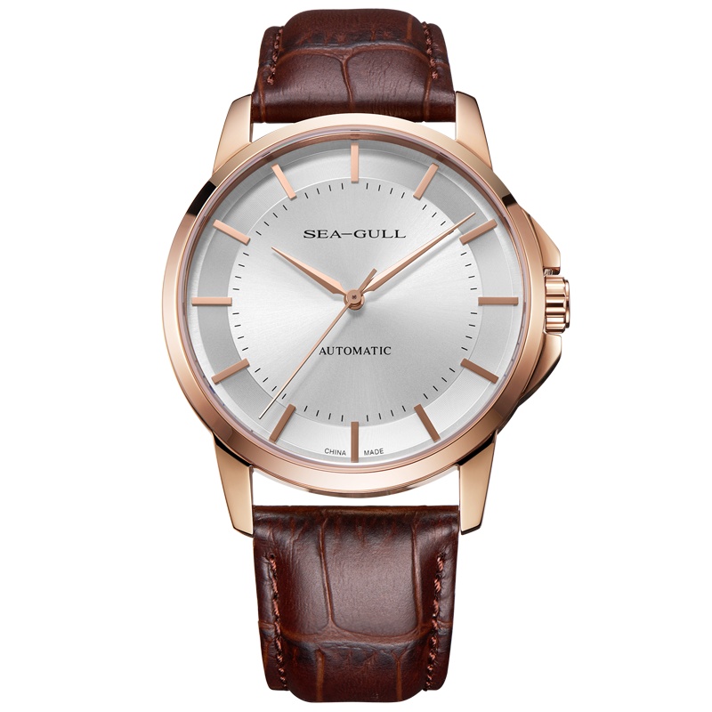 海鸥表(SEAGULL) 正品海鸥手表男士时尚简约 自动机械表 男表6066海纳系列