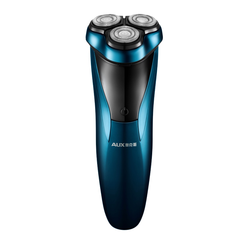 AUK剃须刀电动男士刮胡刀全身水洗智能充电式胡须刀AS350
