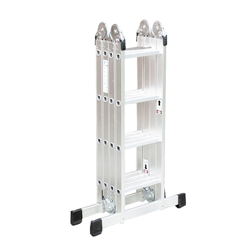 理联 LN-ZD44 多功能铝合金折叠梯 (单位:件) 银色