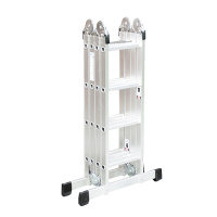理联 LN-ZD44 多功能铝合金折叠梯 (单位:件) 银色