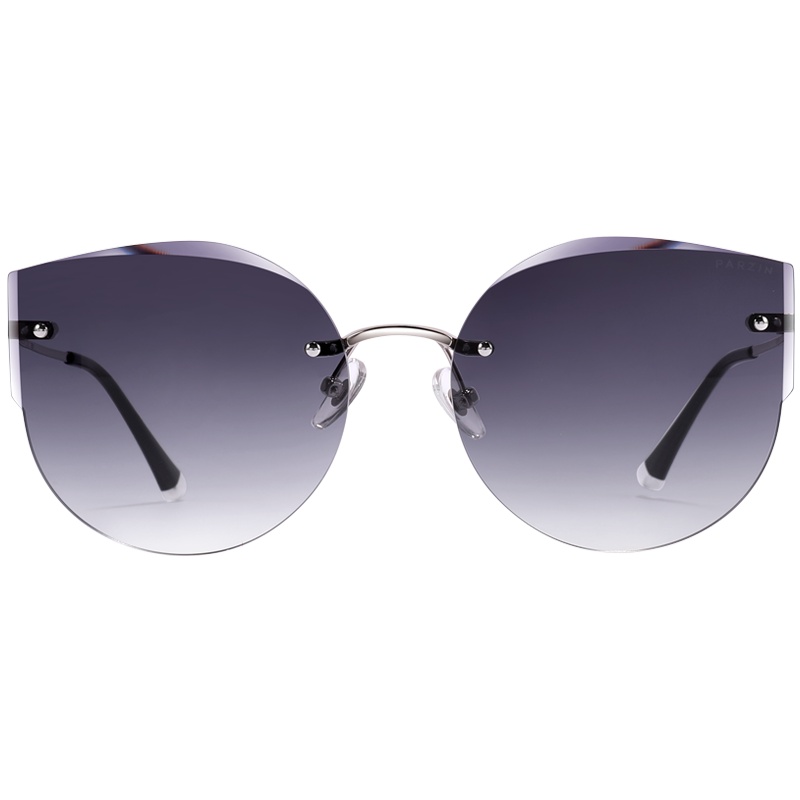 帕森太阳镜女 新品无框街拍猫眼尼龙镜片潮驾驶镜潮墨镜女92031