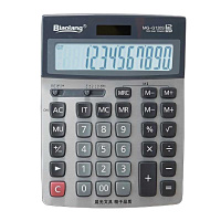 晨光MG-G120S 标朗商务办公桌面计算器大号台式太阳能计算机