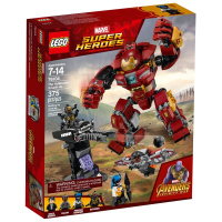 LEGO乐高 SuperHeroes超级英雄系列 76104 反浩克装甲 7-14岁 366粒拼插玩具