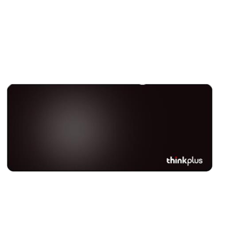 联想 Thinkpad 超大加厚电脑桌面笔记本办公桌垫男生简约粗面原装 黑边 800*300*3大号