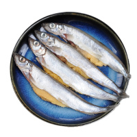 纯色本味 冷冻加拿大多春鱼 野生全籽 大号满籽 烧烤 500g/袋 (18-27条)海鲜水产