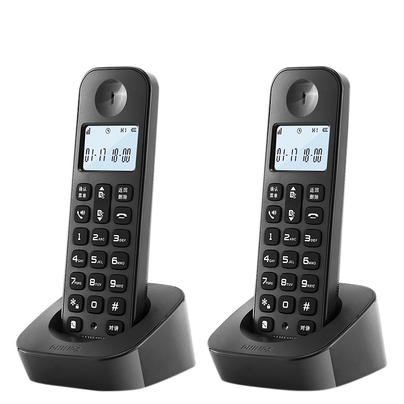 飞利浦 DCTG 1602黑色 无绳电话机